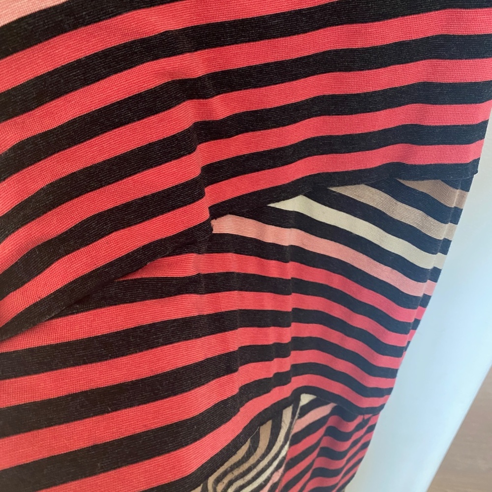 Bailey/44 Anthro Striped Knit Zig Zag Dress - Size XS - Picture 7 of 8